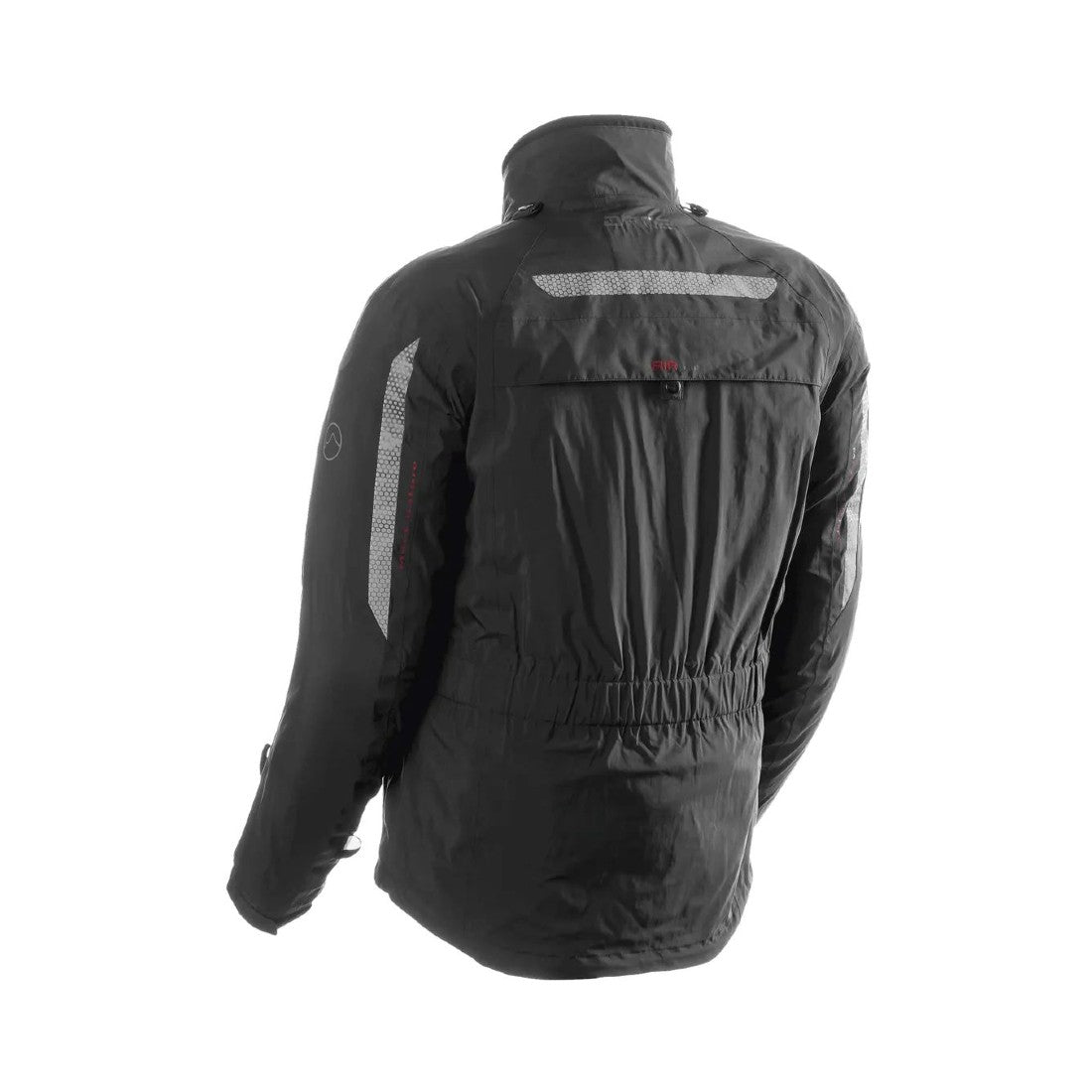 motorcycle jacket dane drakar goretex windproof waterproof sastec protection reflective 3d mesh rain scotchlite black riding alpine touring adventure adv back
