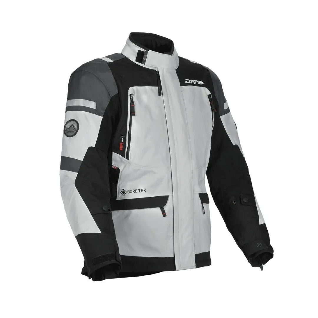 dane jacket motorcycle valby gray goretex adv adventure klim revit alpine tech riding gear