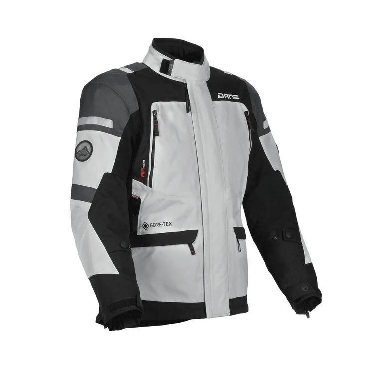 dane jacket motorcycle valby gray goretex adv adventure klim revit alpine tech riding gear